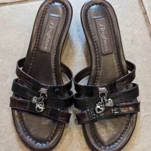 Brighton Leather Two Toned Sandals